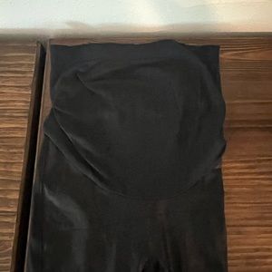 Spanx Maternity Faux Leather Leggings